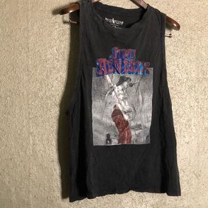 Jimmy Hendrix’s muscle tank for women. Plus 2XL.